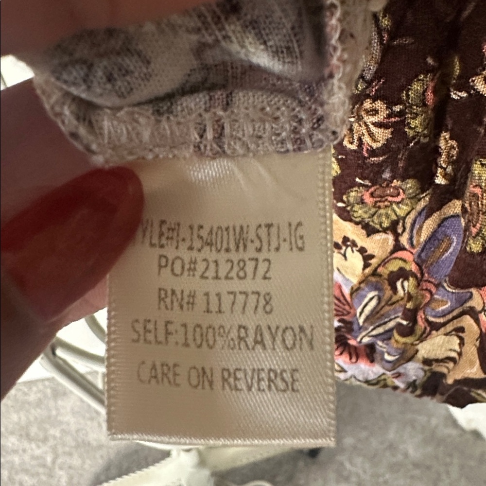 Lovestitch Multicolor Floral Top - Picture 5 of 5